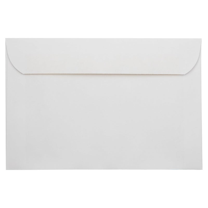 LUXPaper 6 x 9 Full Face Window Envelopes | Bright White | 28lb. Text | 50 Qty - Image 3